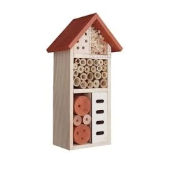 FUNPENY Wooden Insect House, Insect Hotel With Brush For Butterfly, Bees And Ladybugs 12 FUNPENY Wooden Insect House, Insect Hotel With Brush For Butterfly, Bees And Ladybugs -Funpeny Shop 313hreqKtyL 2