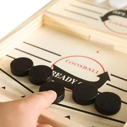 Funpeny Fast Sling Puck Game, 9 X 14 Inch Sling Shot Game Toy For Kids And Adults -Funpeny Shop 412r5CV5w8L