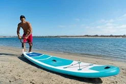 FUNPENY Inflatable Stand Up Paddle Boards, 10' X 32" X 6" Non-Slip Paddle Board For Adults And Youth, Wide Paddleboard For Yoga With SUP Accessories And Backpack -Funpeny Shop 416ohZxMRrL