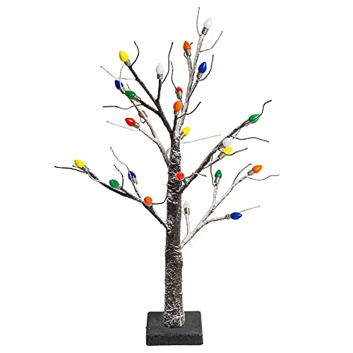 FUNPENY Christmas Birch Tree With C3 Lights, 18 Inch 24LED Tabletop Tree Battery Operated Light Jewelry Holder Indoor Christmas Decoration For Valentine's Day Home Party Wedding 1 FUNPENY Christmas Birch Tree With C3 Lights, 18 Inch 24LED Tabletop Tree Battery Operated Light Jewelry Holder Indoor Christmas Decoration For Valentine's Day Home Party Wedding
