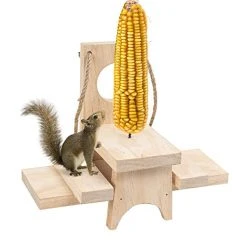 FUNPENY Wooden Squirrel Feeder For Outside, Outdoors,Hanging Squirrels Picnic Table Chipmunk Bench Feeders House With Corn Holder For Outdoor,Garden,Yard 10 FUNPENY Wooden Squirrel Feeder For Outside, Outdoors,Hanging Squirrels Picnic Table Chipmunk Bench Feeders House With Corn Holder For Outdoor,Garden,Yard -Funpeny Shop 41eWPx5n3rL