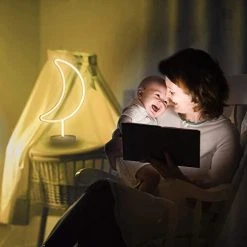 Funpeny Moon Neon Signs, LED Ramadan Festival Moon Neon Lights, Decor For Table,Desk,Indoors,Home Bedroom Decorations USB Charging & Battery 9 Funpeny Moon Neon Signs, LED Ramadan Festival Moon Neon Lights, Decor For Table,Desk,Indoors,Home Bedroom Decorations USB Charging & Battery -Funpeny Shop 41hXXHsQLEL