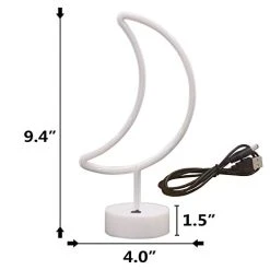 Funpeny Moon Neon Signs, LED Ramadan Festival Moon Neon Lights, Decor For Table,Desk,Indoors,Home Bedroom Decorations USB Charging & Battery 10 Funpeny Moon Neon Signs, LED Ramadan Festival Moon Neon Lights, Decor For Table,Desk,Indoors,Home Bedroom Decorations USB Charging & Battery -Funpeny Shop 41mzxLxFd9L