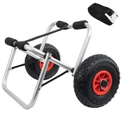 FUNPENY Kayak Carts Dolly, Canoe Carrier Trolley With Wheels For Paddleboards, Boats, Floats