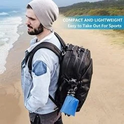 FUNPENY Beach Blanket, Extra Large 79"x83" Waterproof Sandproof Picnic Mat For Outdoor Travel Hiking Holiday Trip Pool Party (Blue) -Funpeny Shop 41v4FXoTrL