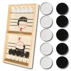 Funpeny Fast Sling Puck Game, 9 X 14 Inch Sling Shot Game Toy For Kids And Adults -Funpeny Shop 41voH2xCKBL