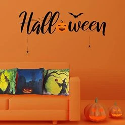 FUNPENY Halloween Decoration, Set Of 4 Halloween Pillow Covers 18 X 18 Inch Halloween Cushion Covers For Halloween (Inserts Are Not Include) (Green) -Funpeny Shop 41xWvAhxFL