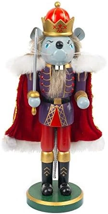 FUNPENY 3 Set Christmas Nutcrackers Figures, 7 Inch Handmade Wooden Mouse King Soldier And Pirate Traditional Nutcracker Decorations For Fall Festive Christmas Desktop Collectible Decor 8 FUNPENY 3 Set Christmas Nutcrackers Figures, 7 Inch Handmade Wooden Mouse King Soldier And Pirate Traditional Nutcracker Decorations For Fall Festive Christmas Desktop Collectible Decor - Image 8