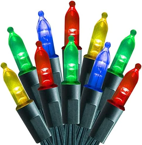 FUNPENY Battery Operated Christmas Lights, 2 Pack 16FT 50 LED 8 Modes Waterproof Fairy Lights, Christmas Decorations For Indoor Outdoor Garden Party Decor 12 FUNPENY Battery Operated Christmas Lights, 2 Pack 16FT 50 LED 8 Modes Waterproof Fairy Lights, Christmas Decorations For Indoor Outdoor Garden Party Decor - Image 12