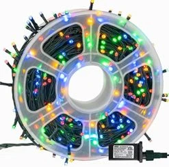 FUNPENY 300 LED Indoor String Lights, 100 FT Plug In Waterproof Christmas String Lights With 8 Modes For Christmas St. Patrick's Day Garden Decoration, Indoor And Outdoor Decoration (Green) 29 FUNPENY 300 LED Indoor String Lights, 100 FT Plug In Waterproof Christmas String Lights With 8 Modes For Christmas St. Patrick's Day Garden Decoration, Indoor And Outdoor Decoration (Green) -Funpeny Shop 511Fpucjn3L. AC