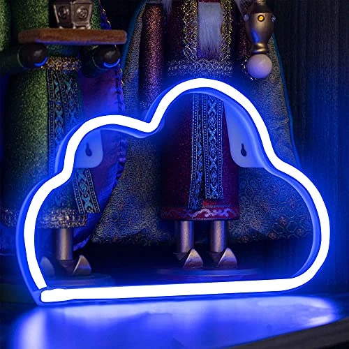 Funpeny Cloud Neon Signs, LED Ramadan Festival Blue Cloud Neon Lights, Decor For Table,Desk,Indoors,Home Bedroom Decorations USB Charging & Battery 1 Funpeny Cloud Neon Signs, LED Ramadan Festival Blue Cloud Neon Lights, Decor For Table,Desk,Indoors,Home Bedroom Decorations USB Charging & Battery