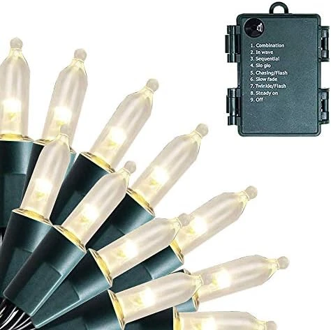 FUNPENY 50 LED Halloween Lights, 16 FT Mini String Light With 8 Modes, Waterproof Tree Lights For Outdoor Indoor Patio Garden Party Wedding Halloween Decorations (Orange, 2) 11 FUNPENY 50 LED Halloween Lights, 16 FT Mini String Light With 8 Modes, Waterproof Tree Lights For Outdoor Indoor Patio Garden Party Wedding Halloween Decorations (Orange, 2) - Image 11