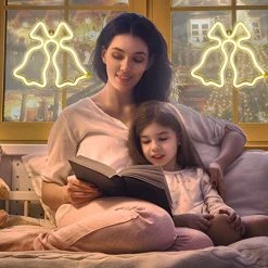 FUNPENY Christmas Neon Decorative Light, Christmas Jingle Bell Neon Sign Decor Light, LED Christmas Indoor Decor For Living Room, Birthday Party, Wedding Party 9 FUNPENY Christmas Neon Decorative Light, Christmas Jingle Bell Neon Sign Decor Light, LED Christmas Indoor Decor For Living Room, Birthday Party, Wedding Party -Funpeny Shop 516wMeJGh1L