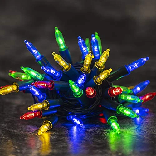 FUNPENY Battery Operated Christmas Lights, 2 Pack 16FT 50 LED 8 Modes Waterproof Fairy Lights, Christmas Decorations For Indoor Outdoor Garden Party Decor 2 FUNPENY Battery Operated Christmas Lights, 2 Pack 16FT 50 LED 8 Modes Waterproof Fairy Lights, Christmas Decorations For Indoor Outdoor Garden Party Decor - Image 2