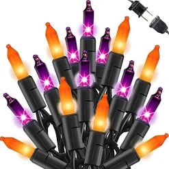 FUNPENY 33FT Halloween Lights, 150 Count Mini Clear String Lights, Fairy Halloween Tree Lights For Halloween Decorations Indoor Outdoor Xmas Party Wedding Holiday Home, Purple 27 FUNPENY 33FT Halloween Lights, 150 Count Mini Clear String Lights, Fairy Halloween Tree Lights For Halloween Decorations Indoor Outdoor Xmas Party Wedding Holiday Home, Purple -Funpeny Shop 518LveJB7QL. AC 3