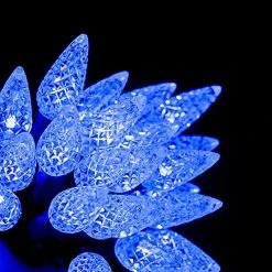 FUNPENY C6 Battery Operated Christmas Lights, 50 LED 17ft Christmas String Lights With 8 Modes, Christmas Decorations For Indoor Outdoor Xmas Tree Wedding Holiday, Blue 13 FUNPENY C6 Battery Operated Christmas Lights, 50 LED 17ft Christmas String Lights With 8 Modes, Christmas Decorations For Indoor Outdoor Xmas Tree Wedding Holiday, Blue -Funpeny Shop 519xNorI2KL