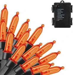 FUNPENY 50 LED Halloween Lights, 16 FT Mini String Light With 8 Modes, Waterproof Tree Lights For Outdoor Indoor Patio Garden Party Wedding Halloween Decorations (Orange, 2) 27 FUNPENY 50 LED Halloween Lights, 16 FT Mini String Light With 8 Modes, Waterproof Tree Lights For Outdoor Indoor Patio Garden Party Wedding Halloween Decorations (Orange, 2) -Funpeny Shop 51CXwqS7XBL. AC 1