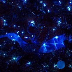 FUNPENY Christmas Lights, 150 Lights 33FT Incandescent Mini String Lights White Wire For Indoor Outdoor Christmas Tree Xmas Party Home Decorations (Blue) -Funpeny Shop 51Ck1LiMz L