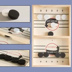 Funpeny Fast Sling Puck Game, 9 X 14 Inch Sling Shot Game Toy For Kids And Adults -Funpeny Shop 51GBmlXQtL