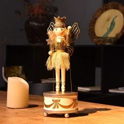 FUNPENY Classic Queen Ballet Dancer Nutcracker, Festive Collectible Nutcracker With Music Box, 12" Tall -Funpeny Shop 51GqIxOAdsL