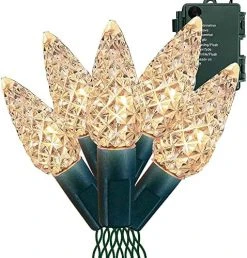 FUNPENY C6 Battery Operated Christmas Lights, 50 LED 17ft Christmas String Lights With 8 Modes, Christmas Decorations For Indoor Outdoor Xmas Tree Wedding Holiday, Blue 18 FUNPENY C6 Battery Operated Christmas Lights, 50 LED 17ft Christmas String Lights With 8 Modes, Christmas Decorations For Indoor Outdoor Xmas Tree Wedding Holiday, Blue -Funpeny Shop 51J4Fmhde0L. AC