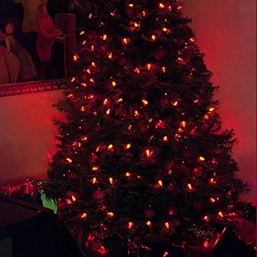 FUNPENY C6 Christmas Lights, 100 LED 33 FT Fairy Lights With 8 Modes Lights Outdoor Extendable Waterproof String Lights For Indoor Xmas Tree Wedding Patio Party Holiday Decorations (Red) 5 FUNPENY C6 Christmas Lights, 100 LED 33 FT Fairy Lights With 8 Modes Lights Outdoor Extendable Waterproof String Lights For Indoor Xmas Tree Wedding Patio Party Holiday Decorations (Red) - Image 5