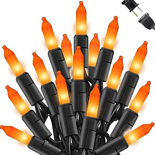 FUNPENY 33FT Halloween Lights, 150 Count Mini Clear String Lights, Fairy Halloween Tree Lights For Halloween Decorations Indoor Outdoor Xmas Party Wedding Holiday Home, Purple 14 FUNPENY 33FT Halloween Lights, 150 Count Mini Clear String Lights, Fairy Halloween Tree Lights For Halloween Decorations Indoor Outdoor Xmas Party Wedding Holiday Home, Purple - Image 14