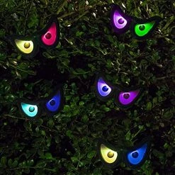 FUNPENY Halloween Ghost Eyes String Lights Decor, Battery Operated Lighted Up Flashing Eyes Halloween Decorations For Indoor Outdoor Room Yard Garden Party Carnival Supplies -Funpeny Shop 51ZPouXf7NL
