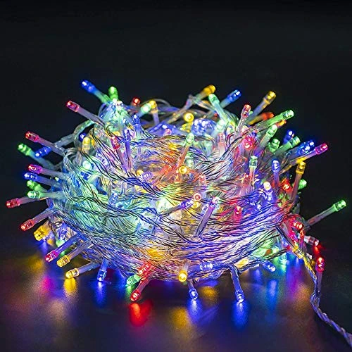 FUNPENY 300 LED Indoor String Lights, 100 FT Plug In Waterproof String Lights With 8 Modes For Halloween Thanksgiving Christmas Garden Decoration, Indoor And Outdoor Decoration (Multi-Colored) 4 FUNPENY 300 LED Indoor String Lights, 100 FT Plug In Waterproof String Lights With 8 Modes For Halloween Thanksgiving Christmas Garden Decoration, Indoor And Outdoor Decoration (Multi-Colored) - Image 4