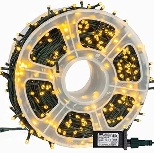 FUNPENY 300 LED Indoor String Lights, 100 FT Plug In Waterproof Christmas String Lights With 8 Modes For Christmas St. Patrick's Day Garden Decoration, Indoor And Outdoor Decoration (Green) 13 FUNPENY 300 LED Indoor String Lights, 100 FT Plug In Waterproof Christmas String Lights With 8 Modes For Christmas St. Patrick's Day Garden Decoration, Indoor And Outdoor Decoration (Green) - Image 13