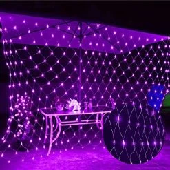 FUNPENY Christmas Net Lights, 12ft X 5ft 360 LED Mesh Decor With 8 Modes Waterproof Connectable Xmas Decorations For Outdoor Outside Bushes Yard Lawn Patio Tree Garden Party (Multi Colored) -Funpeny Shop 51jirNMQa1L. AC