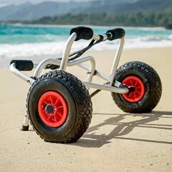 FUNPENY Kayak Carts Dolly, Canoe Carrier Trolley With Wheels For Paddleboards, Boats, Floats -Funpeny Shop 51nemJNLvvL