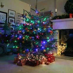 FUNPENY 300 LED Christmas String Lights, 100 FT Plug In Connectable Waterproof Fairy String Lights Green Wire With 8 Modes For Indoor Outdoor Xmas Tree Home Garden Decorations (Multi Colored) 19 FUNPENY 300 LED Christmas String Lights, 100 FT Plug In Connectable Waterproof Fairy String Lights Green Wire With 8 Modes For Indoor Outdoor Xmas Tree Home Garden Decorations (Multi Colored) -Funpeny Shop 51yybWSv0dL