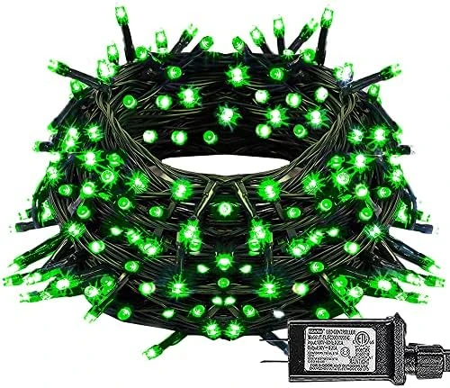 FUNPENY 85 FT 240 LED Blue Christmas Lights, Waterproof Extendable Green Wire Fairy String Lights Plug In, 8 Lighting Modes For Christmas Indoor Outdoor Yard Garden Wedding Party Decorations 11 FUNPENY 85 FT 240 LED Blue Christmas Lights, Waterproof Extendable Green Wire Fairy String Lights Plug In, 8 Lighting Modes For Christmas Indoor Outdoor Yard Garden Wedding Party Decorations - Image 11