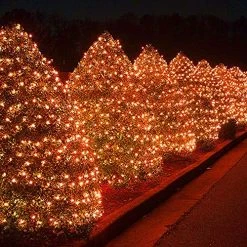 FUNPENY Halloween 200 LED Net Lights, 9.8ft X 6.6ft 8 Modes Waterproof Connectable Halloween Decorations For Outdoor Garden Party Decor (Orange) -Funpeny Shop 617wA0ilnL