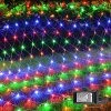 FUNPENY Christmas Net Lights, 12ft X 5ft 360 LED Mesh Decor With 8 Modes Waterproof Connectable Xmas Decorations For Outdoor Outside Bushes Yard Lawn Patio Tree Garden Party (Multi Colored)