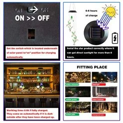 FUNPENY Solar Wind Chimes, Set Of 2 LED Solar Hanging Butterfly & Hummingbird Lights Outdoor Waterproof Mobile Wind Chime For Home, Garden, Yard Decoration, Gifts For Kids 9 FUNPENY Solar Wind Chimes, Set Of 2 LED Solar Hanging Butterfly & Hummingbird Lights Outdoor Waterproof Mobile Wind Chime For Home, Garden, Yard Decoration, Gifts For Kids -Funpeny Shop 618IOt5YPL 1
