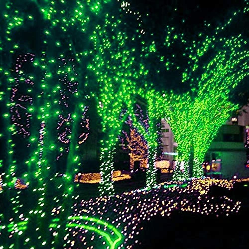 FUNPENY 300 LED Indoor String Lights, 100 FT Plug In Waterproof Christmas String Lights With 8 Modes For Christmas St. Patrick's Day Garden Decoration, Indoor And Outdoor Decoration (Green) 2 FUNPENY 300 LED Indoor String Lights, 100 FT Plug In Waterproof Christmas String Lights With 8 Modes For Christmas St. Patrick's Day Garden Decoration, Indoor And Outdoor Decoration (Green) - Image 2
