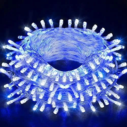 FUNPENY 300 LED Indoor String Lights, 100 FT Plug In Waterproof String Lights With 8 Modes For Halloween Thanksgiving Christmas Garden Decoration, Indoor And Outdoor Decoration (Multi-Colored) 9 FUNPENY 300 LED Indoor String Lights, 100 FT Plug In Waterproof String Lights With 8 Modes For Halloween Thanksgiving Christmas Garden Decoration, Indoor And Outdoor Decoration (Multi-Colored) - Image 9