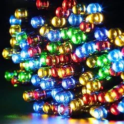 FUNPENY 300 LED Christmas String Lights, 100 FT Plug In Connectable Waterproof Fairy String Lights Green Wire With 8 Modes For Indoor Outdoor Xmas Tree Home Garden Decorations (Multi Colored) 17 FUNPENY 300 LED Christmas String Lights, 100 FT Plug In Connectable Waterproof Fairy String Lights Green Wire With 8 Modes For Indoor Outdoor Xmas Tree Home Garden Decorations (Multi Colored) -Funpeny Shop 61N8vqSjBL
