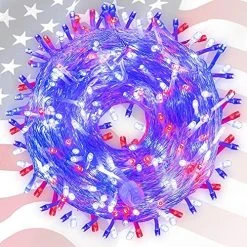 FUNPENY 300 LED Indoor String Lights, 100 FT Plug In Waterproof String Lights With 8 Modes For Halloween Thanksgiving Christmas Garden Decoration, Indoor And Outdoor Decorations (Blue) 23 FUNPENY 300 LED Indoor String Lights, 100 FT Plug In Waterproof String Lights With 8 Modes For Halloween Thanksgiving Christmas Garden Decoration, Indoor And Outdoor Decorations (Blue) -Funpeny Shop 61ap0K9R6QS. AC