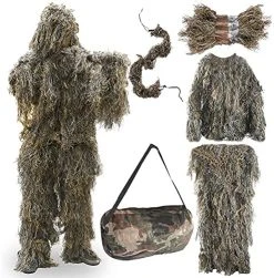 FUNPENY Ghillie Suits For Men, Outdoor Camo Hunting Ghillie Suit Costume Clothings -Funpeny Shop 61c52VsRsL. AC