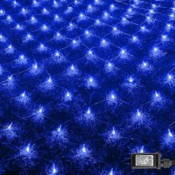 FUNPENY Halloween 200 LED Net Lights, 9.8ft X 6.6ft 8 Modes Waterproof Connectable Halloween Decorations For Outdoor Garden Party Decor (Orange) -Funpeny Shop 61dRwHlF5XL. AC