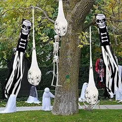 FUNPENY 3.2FT Halloween Decoration Hanging Light Up Spider Egg Sacs 3 Packs, Gift For Halloween Party Favors Games, Sacks Props For Halloween, Birthday Indoor Outdoor Decor (Purple) 12 FUNPENY 3.2FT Halloween Decoration Hanging Light Up Spider Egg Sacs 3 Packs, Gift For Halloween Party Favors Games, Sacks Props For Halloween, Birthday Indoor Outdoor Decor (Purple) -Funpeny Shop 61tKZoP5CmL