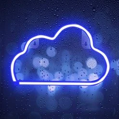 Funpeny Cloud Neon Signs, LED Ramadan Festival Blue Cloud Neon Lights, Decor For Table,Desk,Indoors,Home Bedroom Decorations USB Charging & Battery 8 Funpeny Cloud Neon Signs, LED Ramadan Festival Blue Cloud Neon Lights, Decor For Table,Desk,Indoors,Home Bedroom Decorations USB Charging & Battery -Funpeny Shop 61wwL5C 3GL
